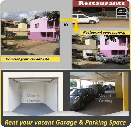 rent your garage parking space