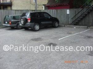 garage car parking in cabbagetown