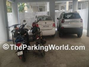 garage car parking in pondicherry