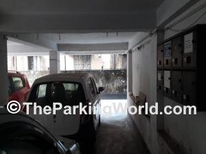 car parking lot on  rent near jagatpur bazar hatiara newtow in kolkata