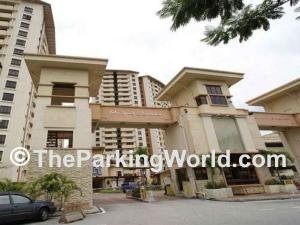 car parking lot on  rent near palm spring in kota damansara