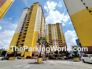 car parking lot on  rent near lagoon perdana apartment in petaling jaya